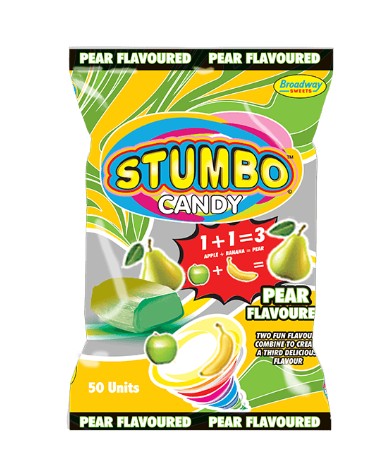 Stumbo Pear Flavoured Candy 50